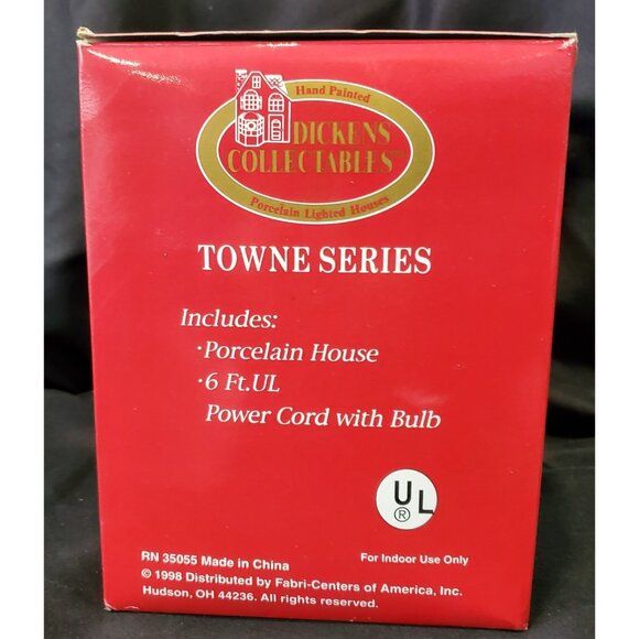 Dickens Towne series grain GRIST MILL Christmas Village building shop 429-2157 - Picture 10 of 10